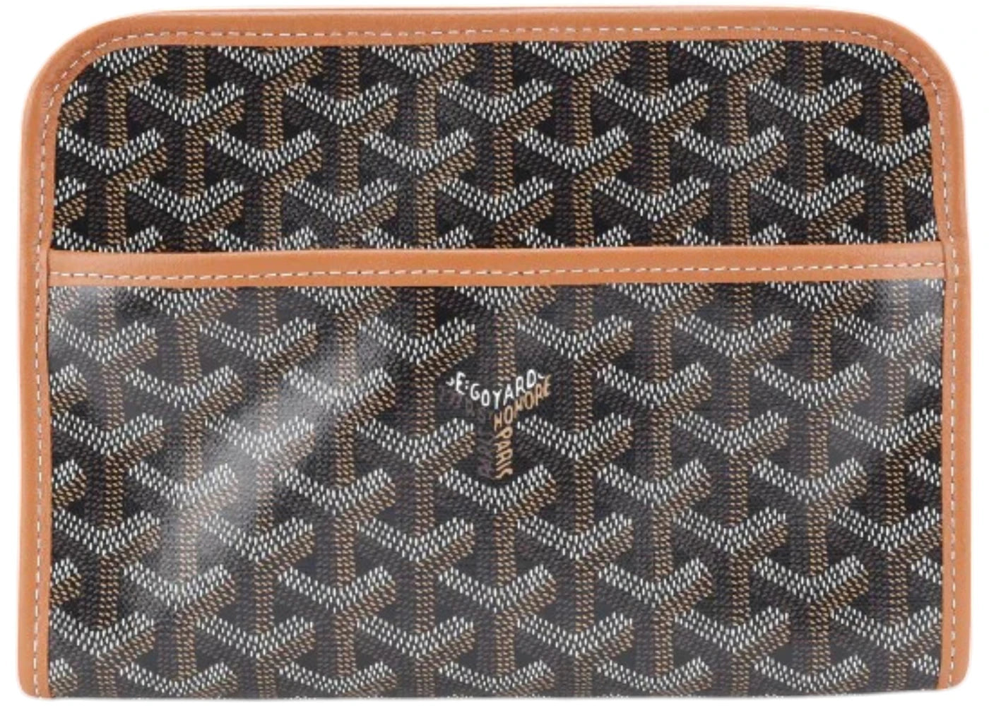 Goyard Jouvence Toiletry Bag Pm Black/Tan