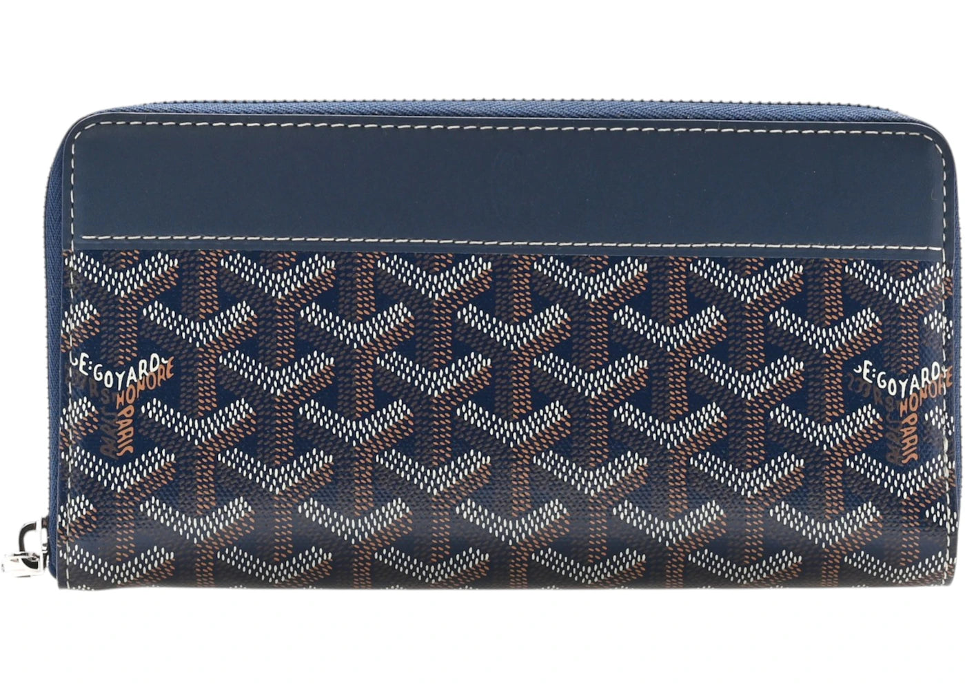 Goyard Matignon Wallet Gm Navy Blue