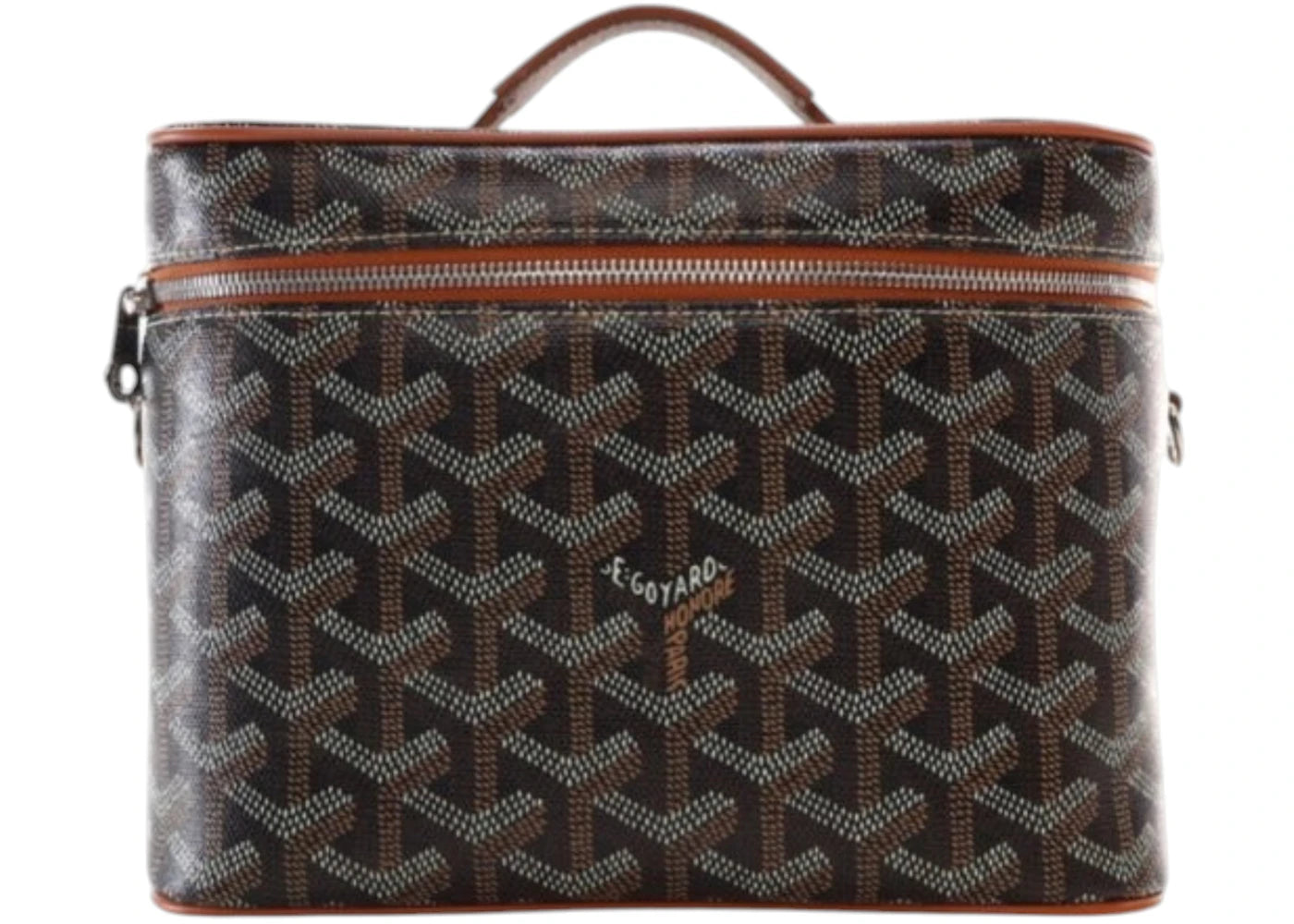 Goyard Muse Vanity Case Black/Tan