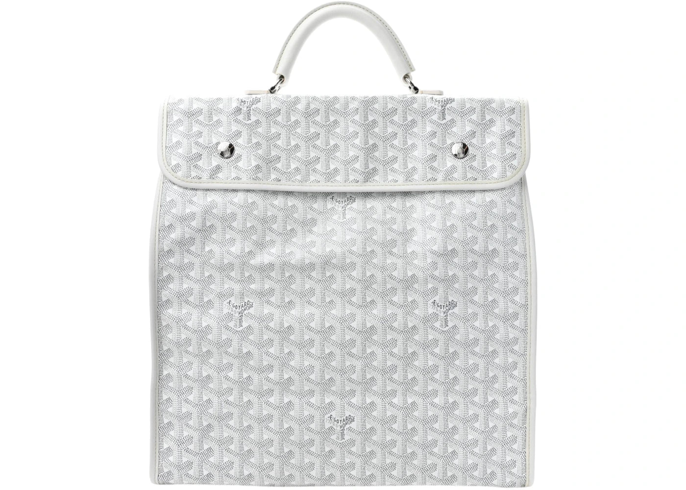 Goyard Saint Léger Backpack White