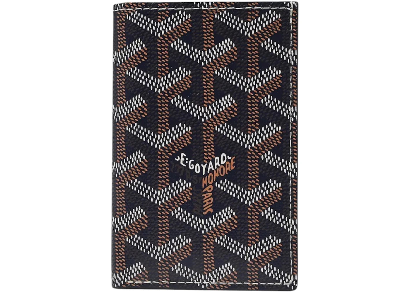 Goyard Saint Pierre Card Holder Navy Blue