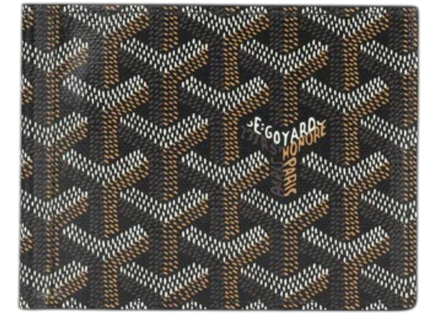 Goyard Saint Thomas Money Clip Wallet Goyardine Black