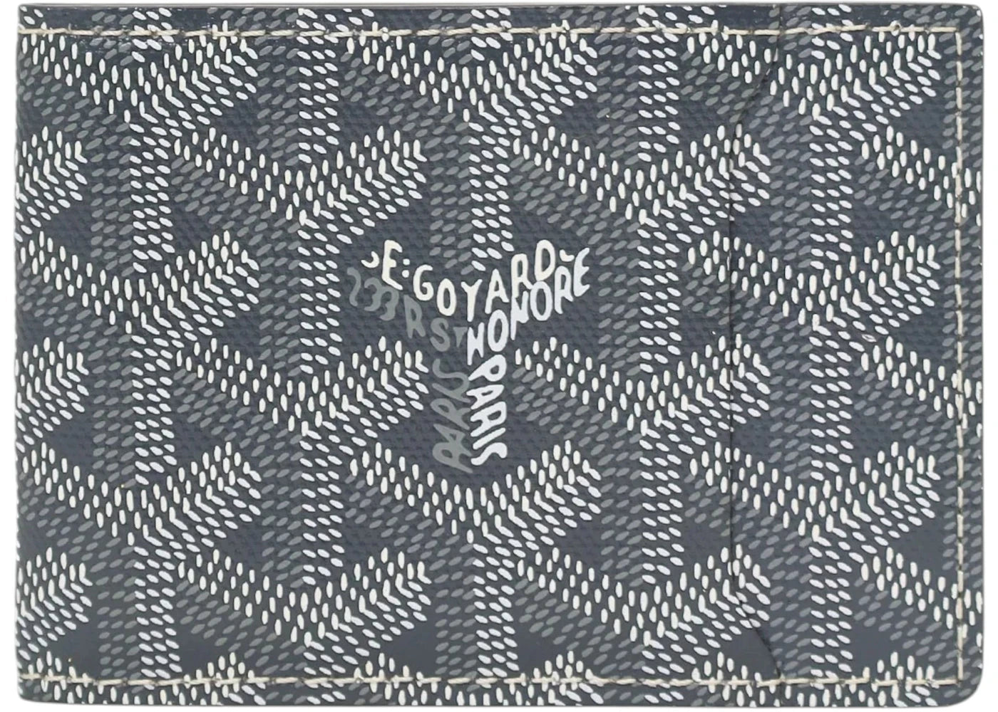 Goyard Slot Wallet Victoire Companion Goyardine Grey