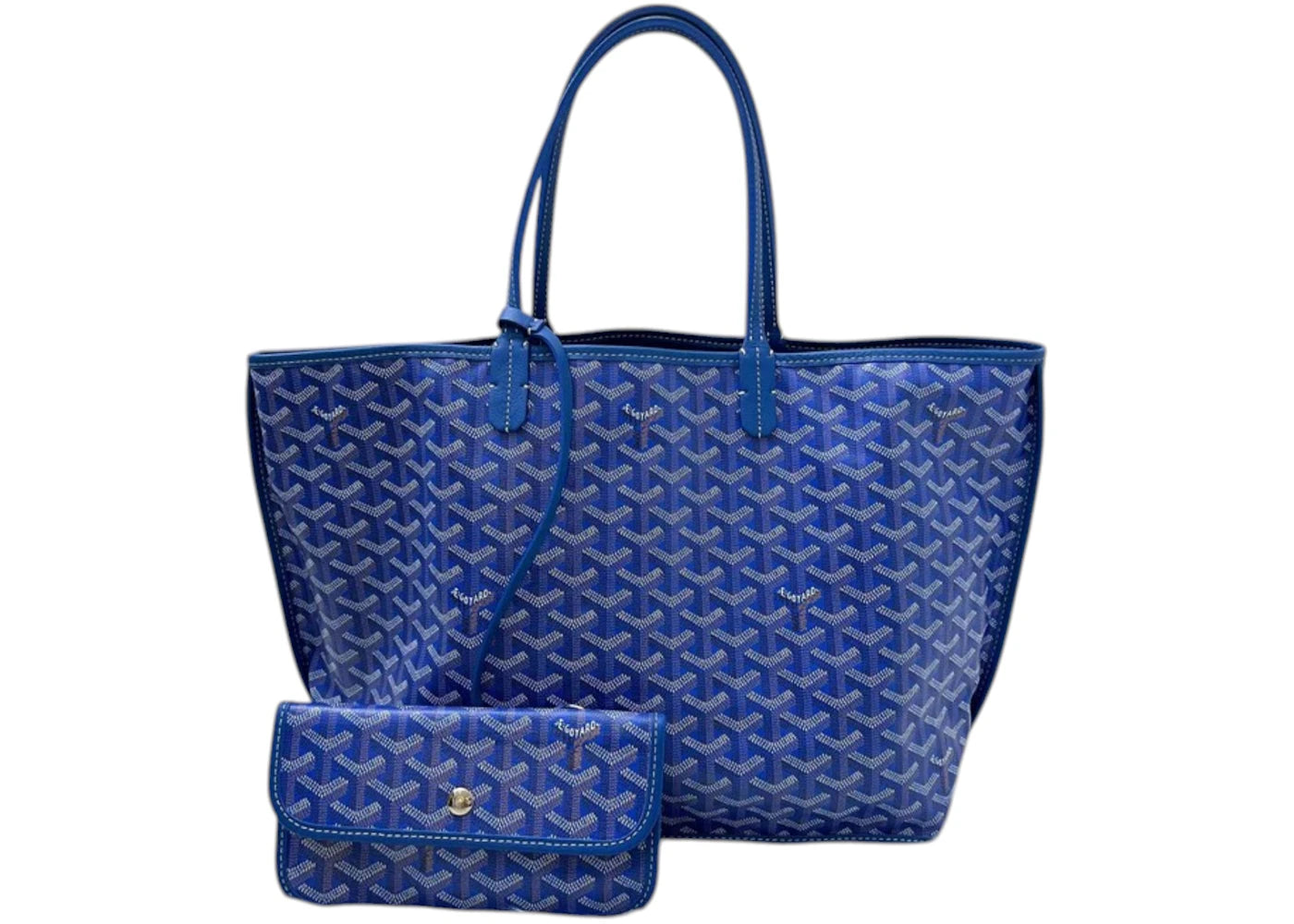 Goyard Anjou Tote Gm Sky Blue