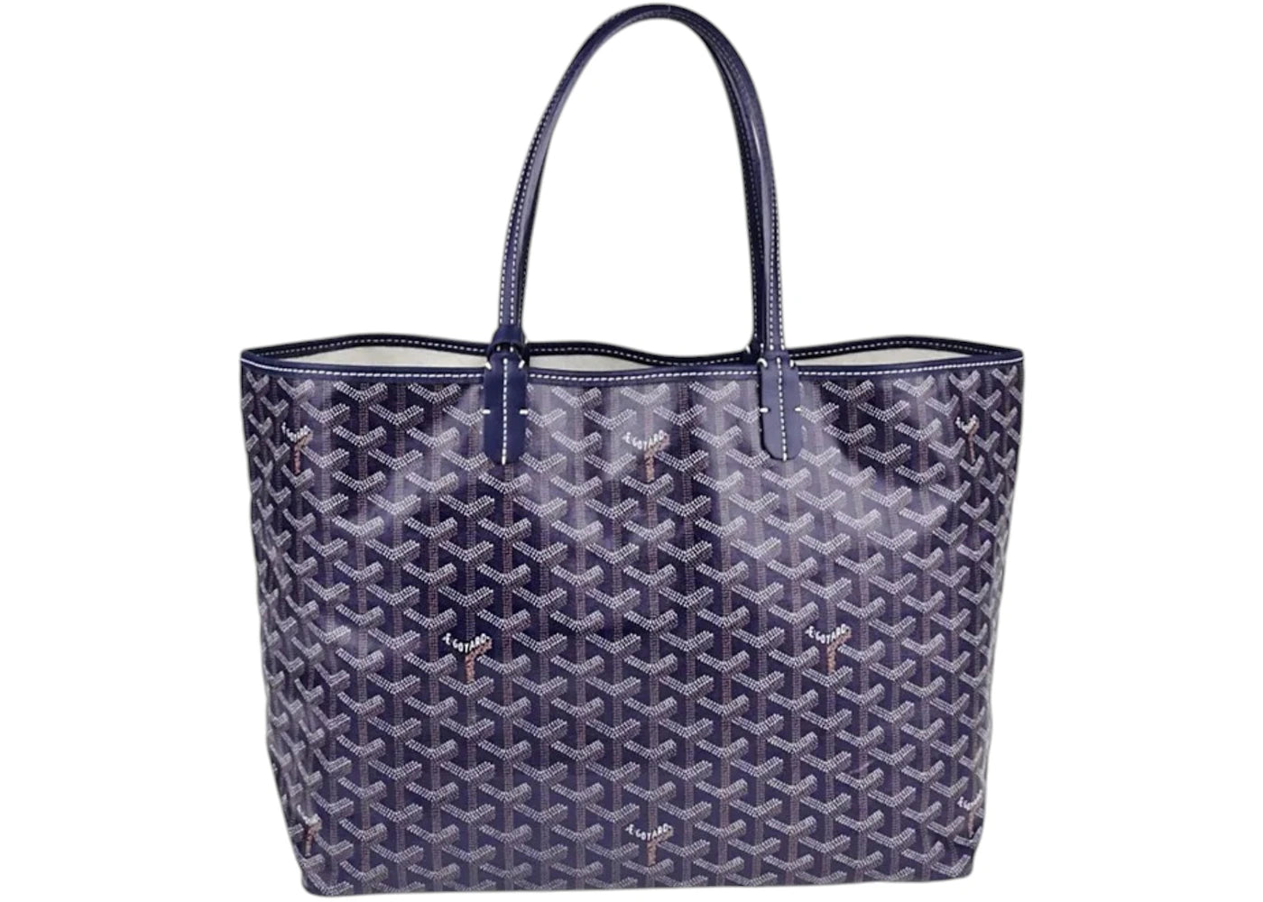 Goyard Saint Louis Tote Pm Navy Blue