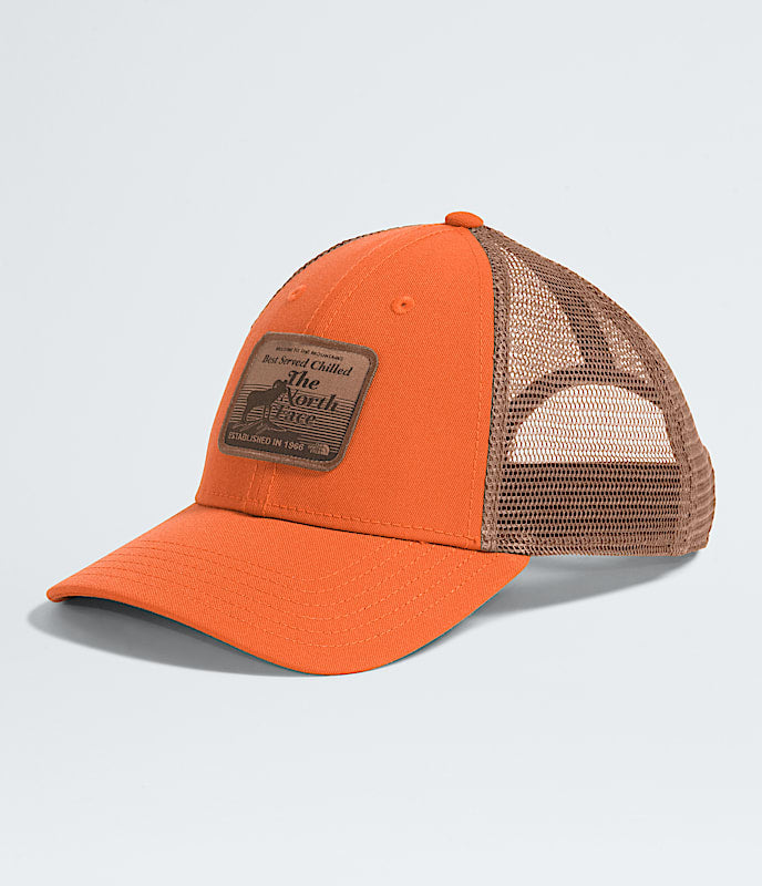 The North Face Graphic Mudder Trucker Hat Iron Bronze/Latte/Brew Patch TNF Mid Grey Heather/TNF Coordinates Graphic Burnt Umber/TNF Black TNF Black/Brew Patch Utility Brown/Smokey Brown/Brew Patch Bark Mist/Khaki Stone TNF Medium Grey Heather/Brew Patch