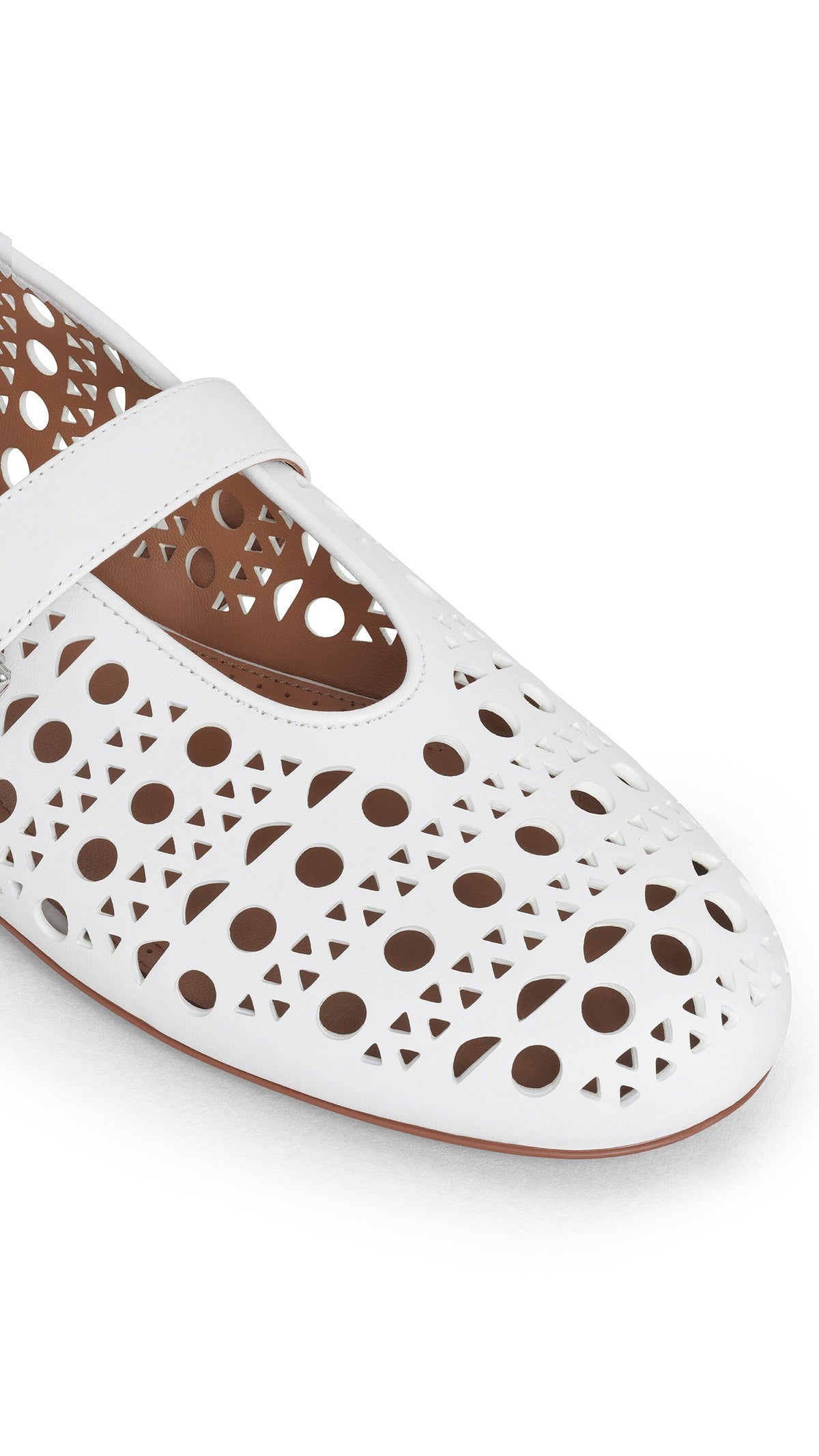 Alaïa Ballet Flats In Vienne Lambskin