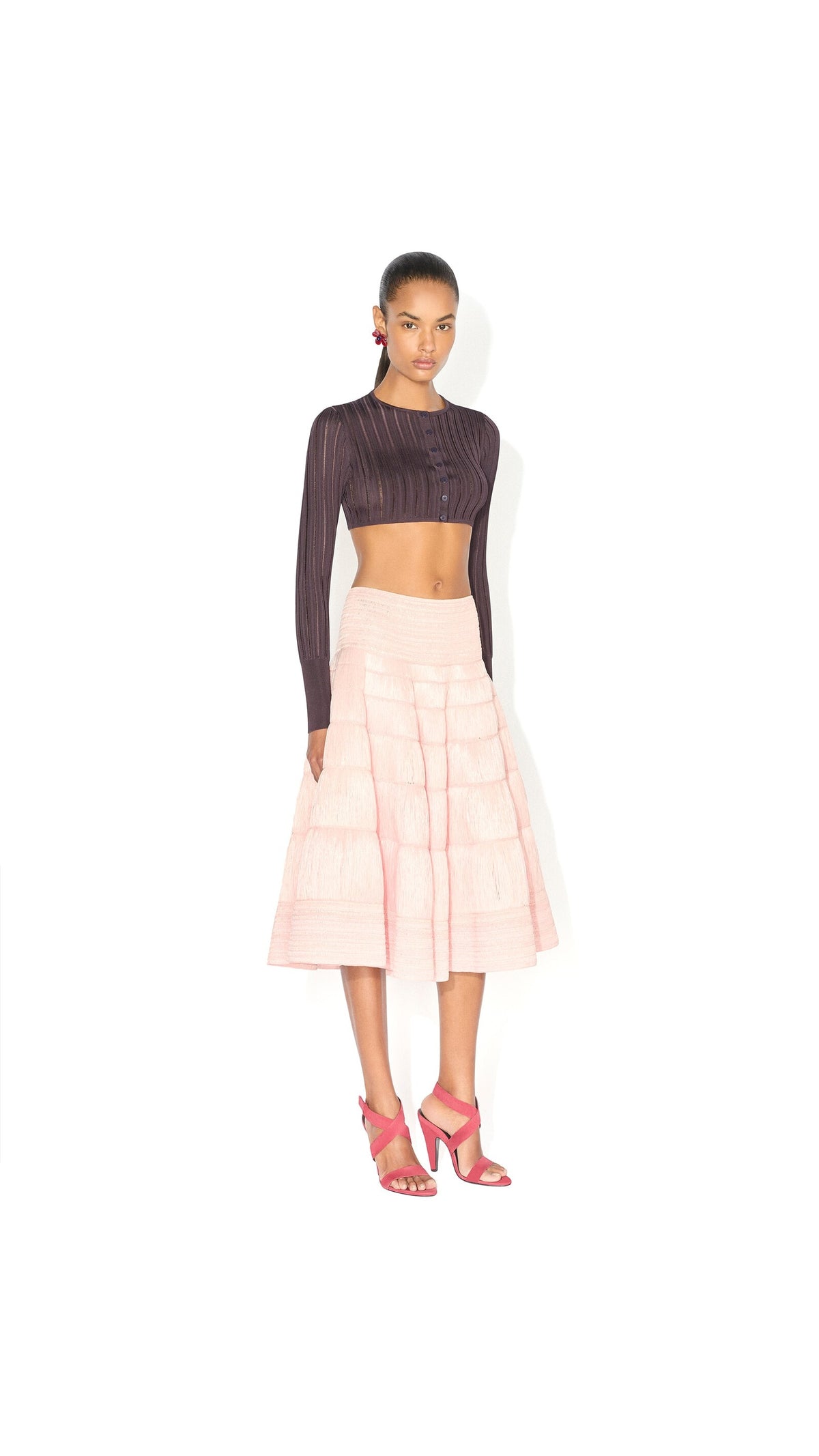 Alaïa Raffia Skirt