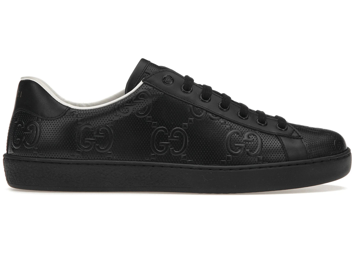 gucci ace black gg