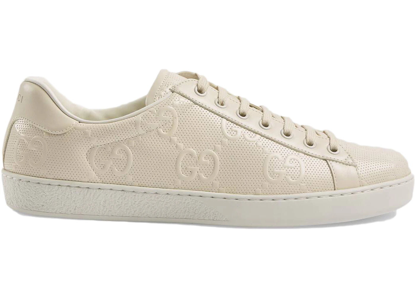 gucci ace embossed gg