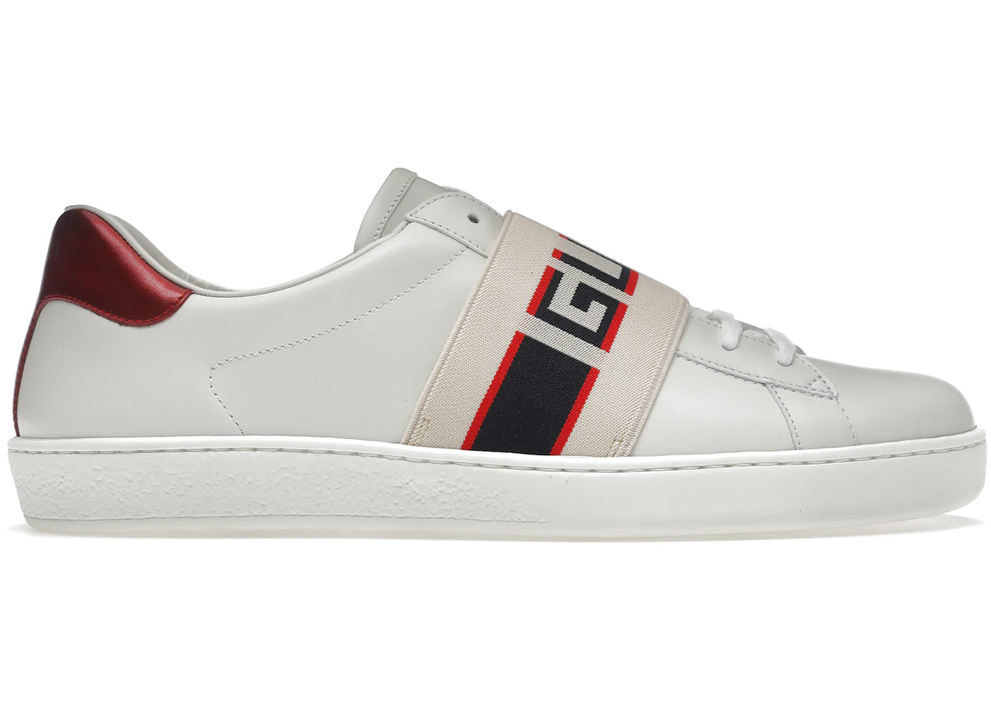 gucci ace stripe ivory