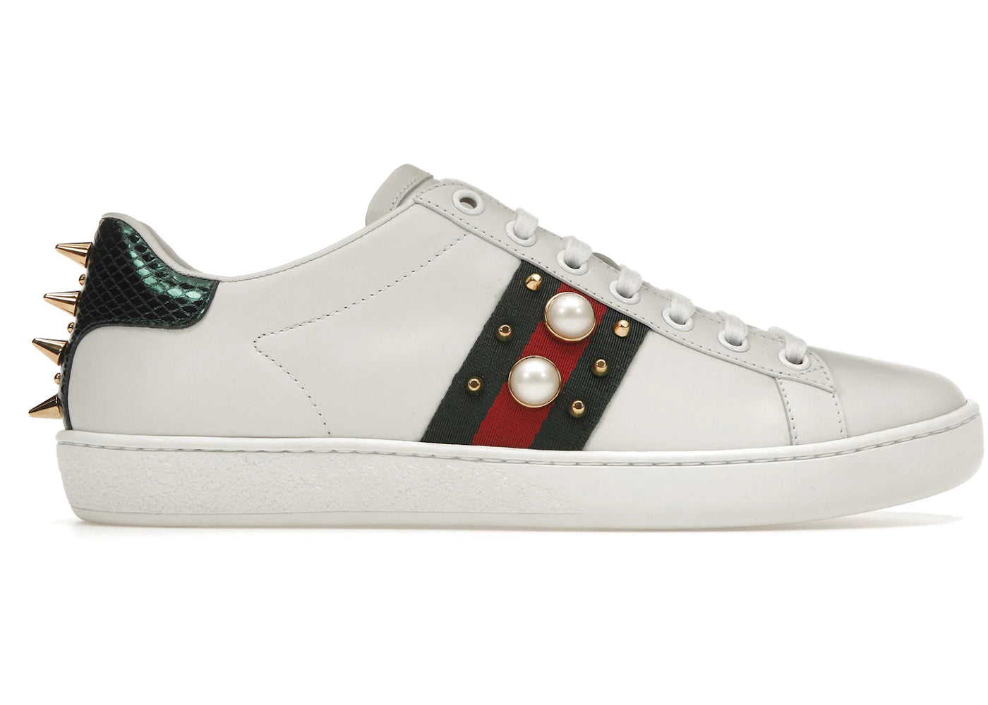 Gucci Ace Studded Pearl (Women'S)