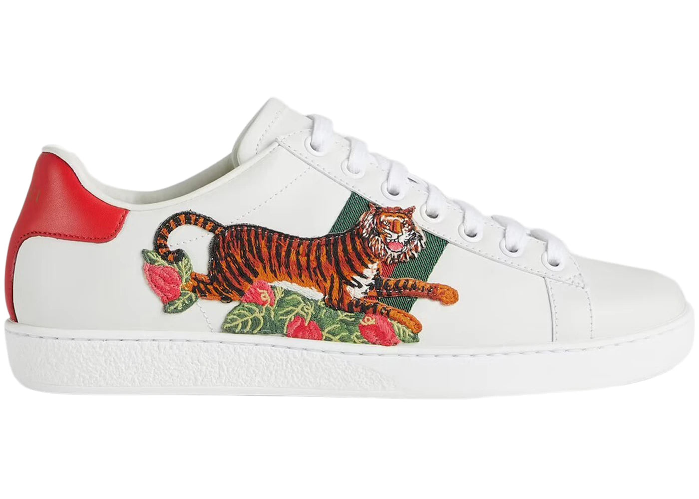 gucci ace tiger red (women's)
