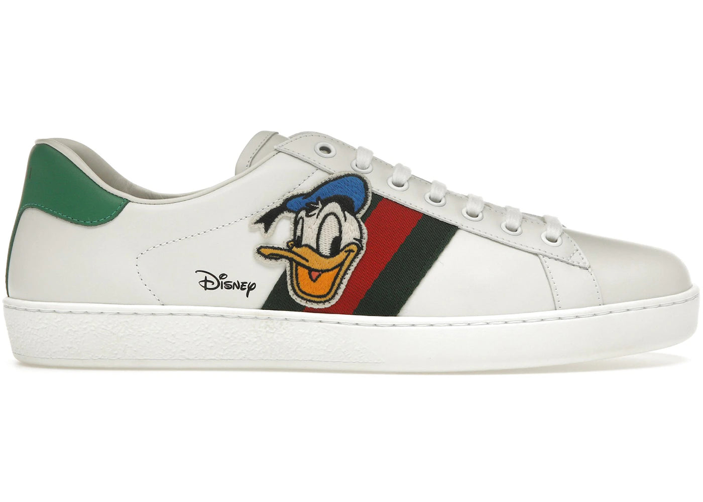 gucci ace x disney donald duck