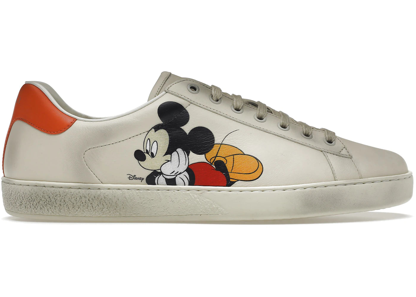 gucci ace x disney ivory