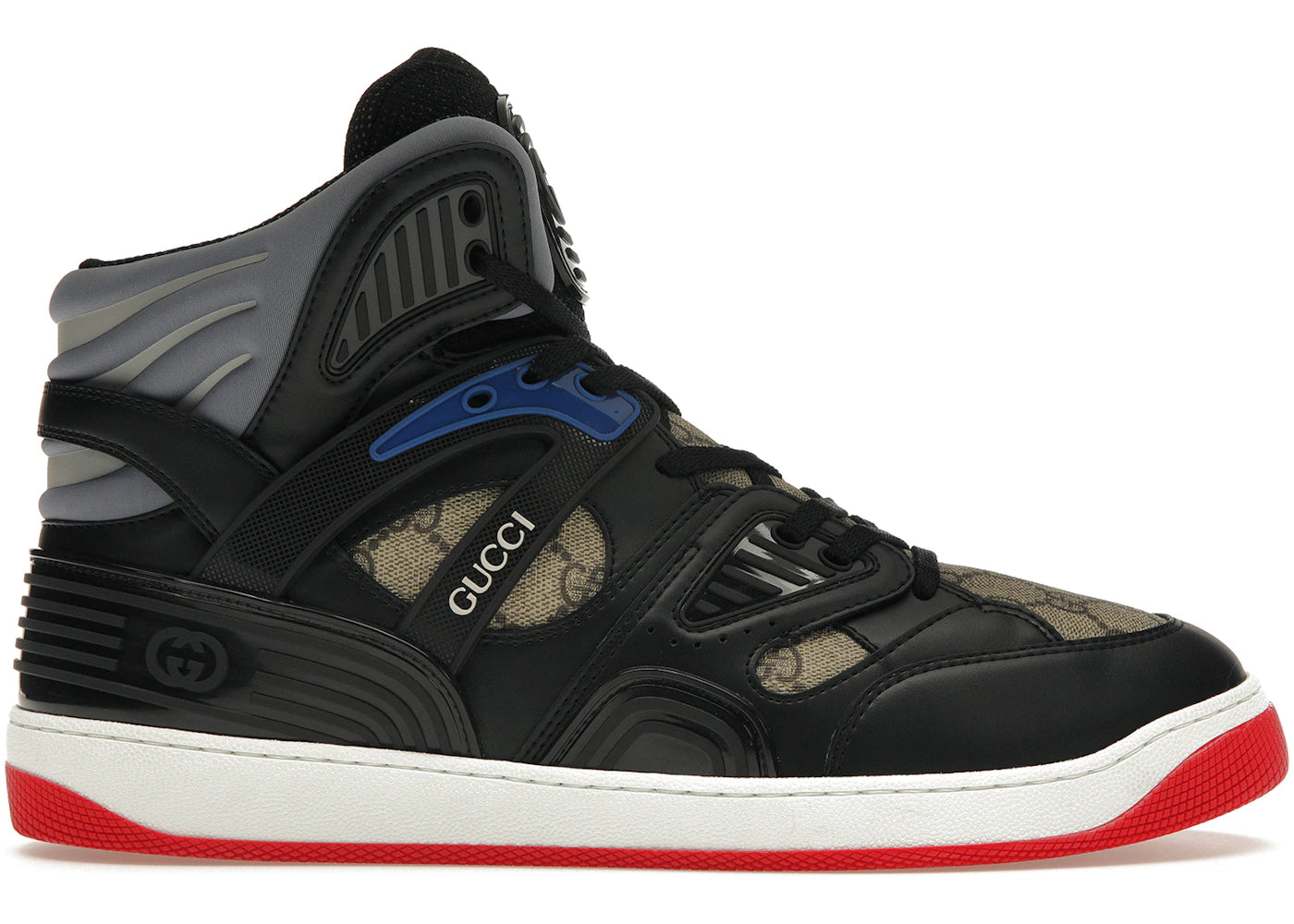 gucci basket black demetra beige ebony grey
