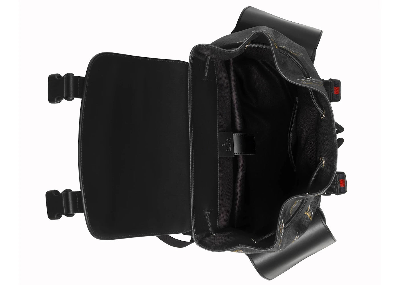 gucci bestiary backpack gg supreme tigers black/grey