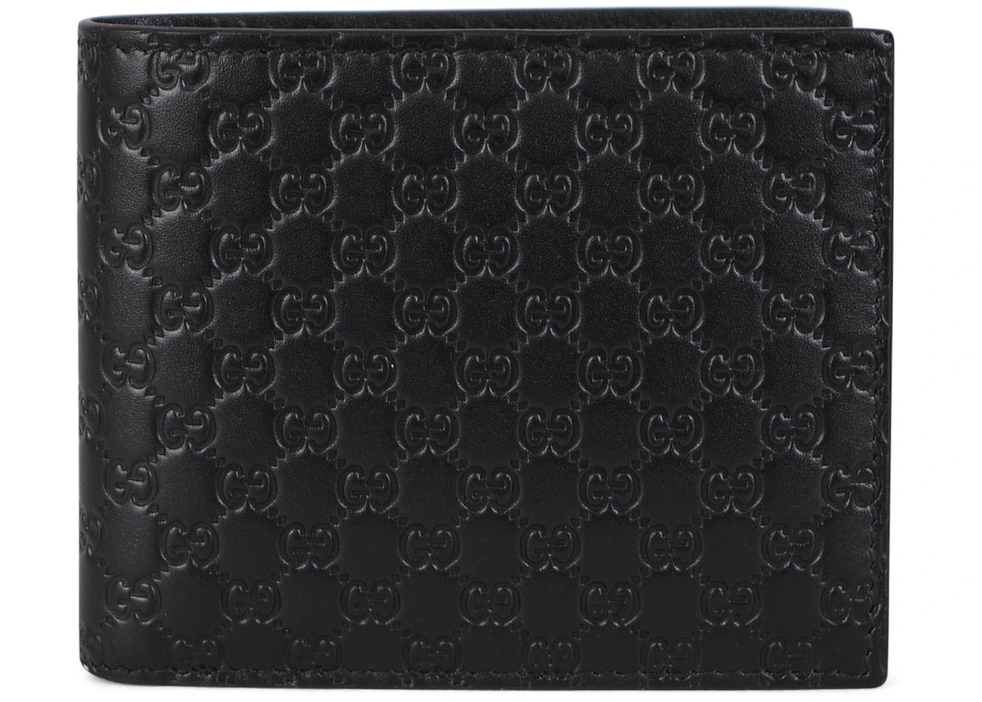 Gucci Bifold Wallet Microguccissima Black