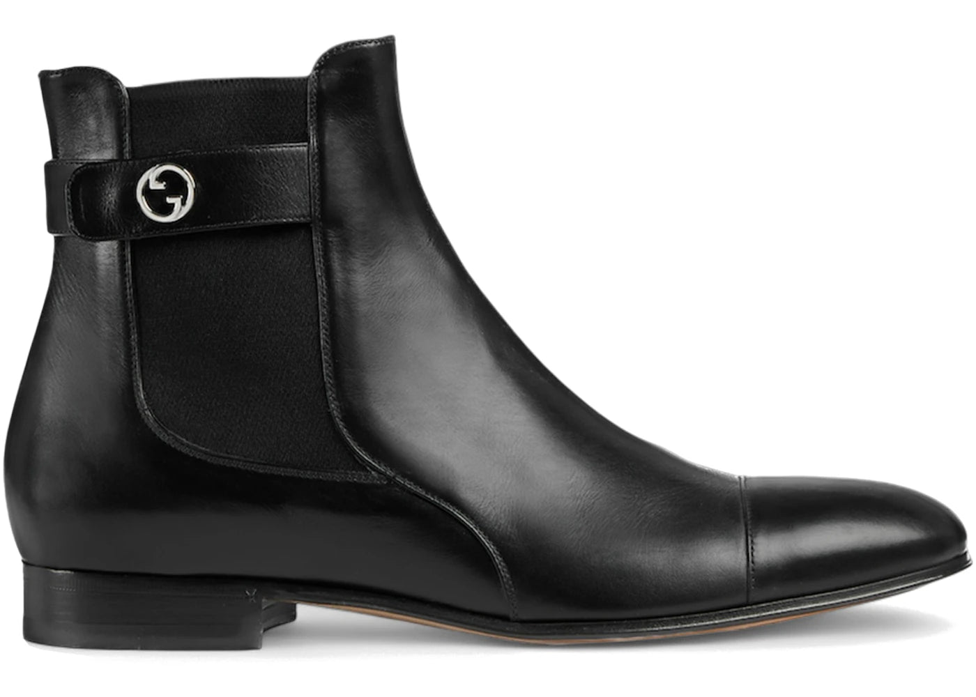 gucci blondie ankle boot black