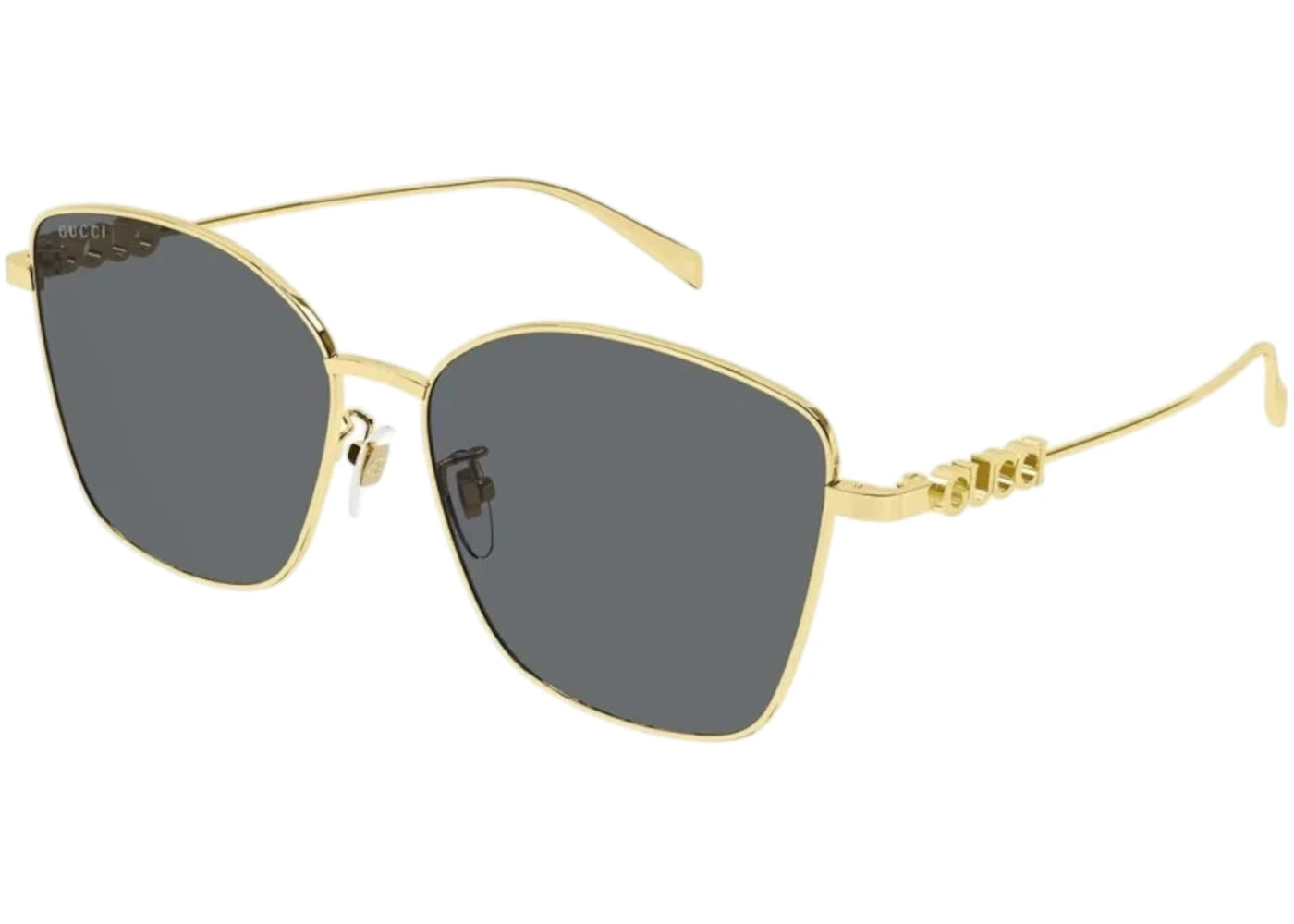Gucci Butterfly Sunglasses Gold Grey (Gg1805Sa-001)