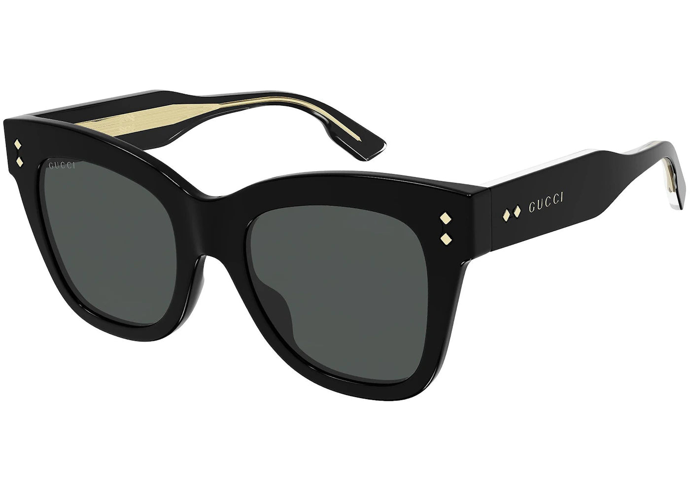 Gucci Cat Eye Sunglasses Black (Gg1082S-001-52)