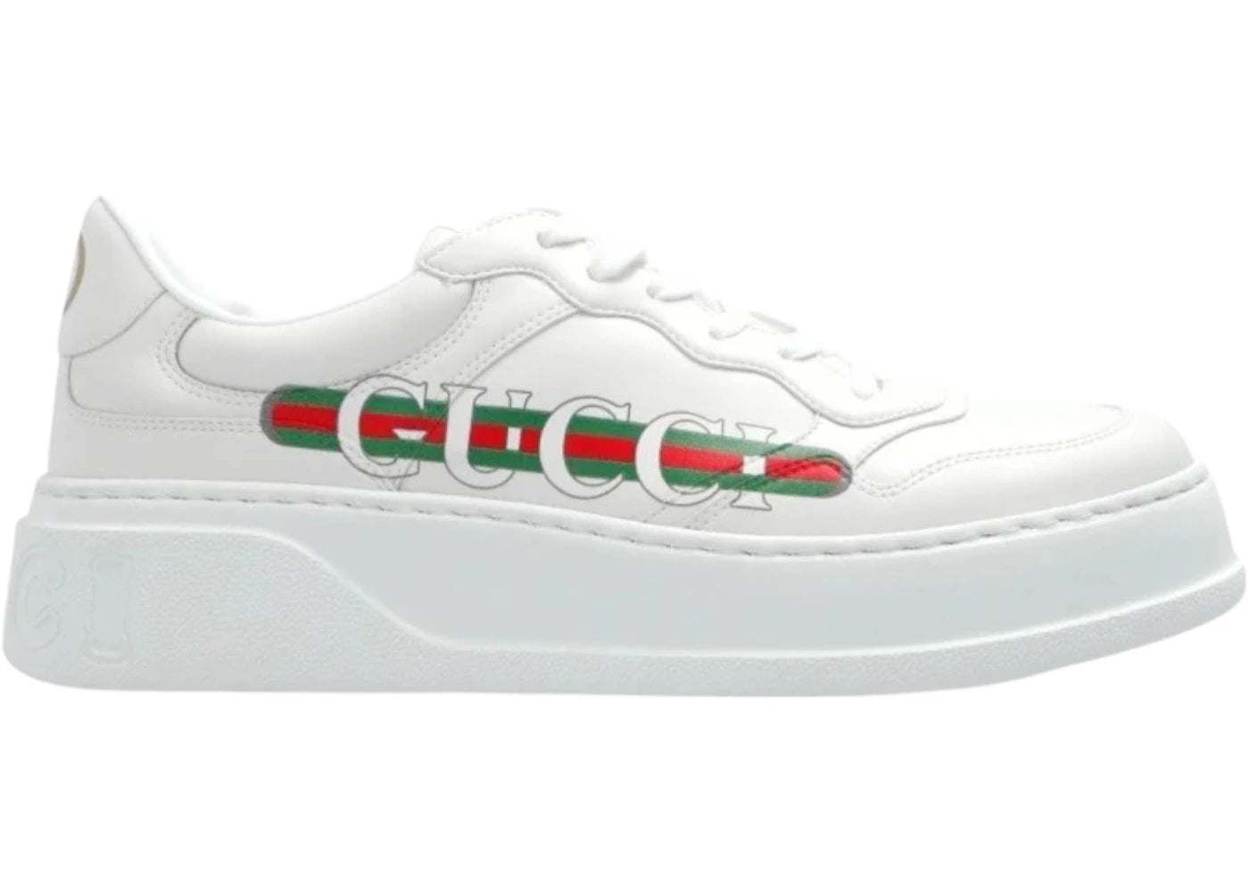 gucci chunky gg white