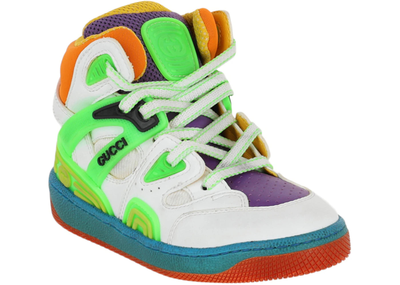 gucci colorblock high black multi (kids)