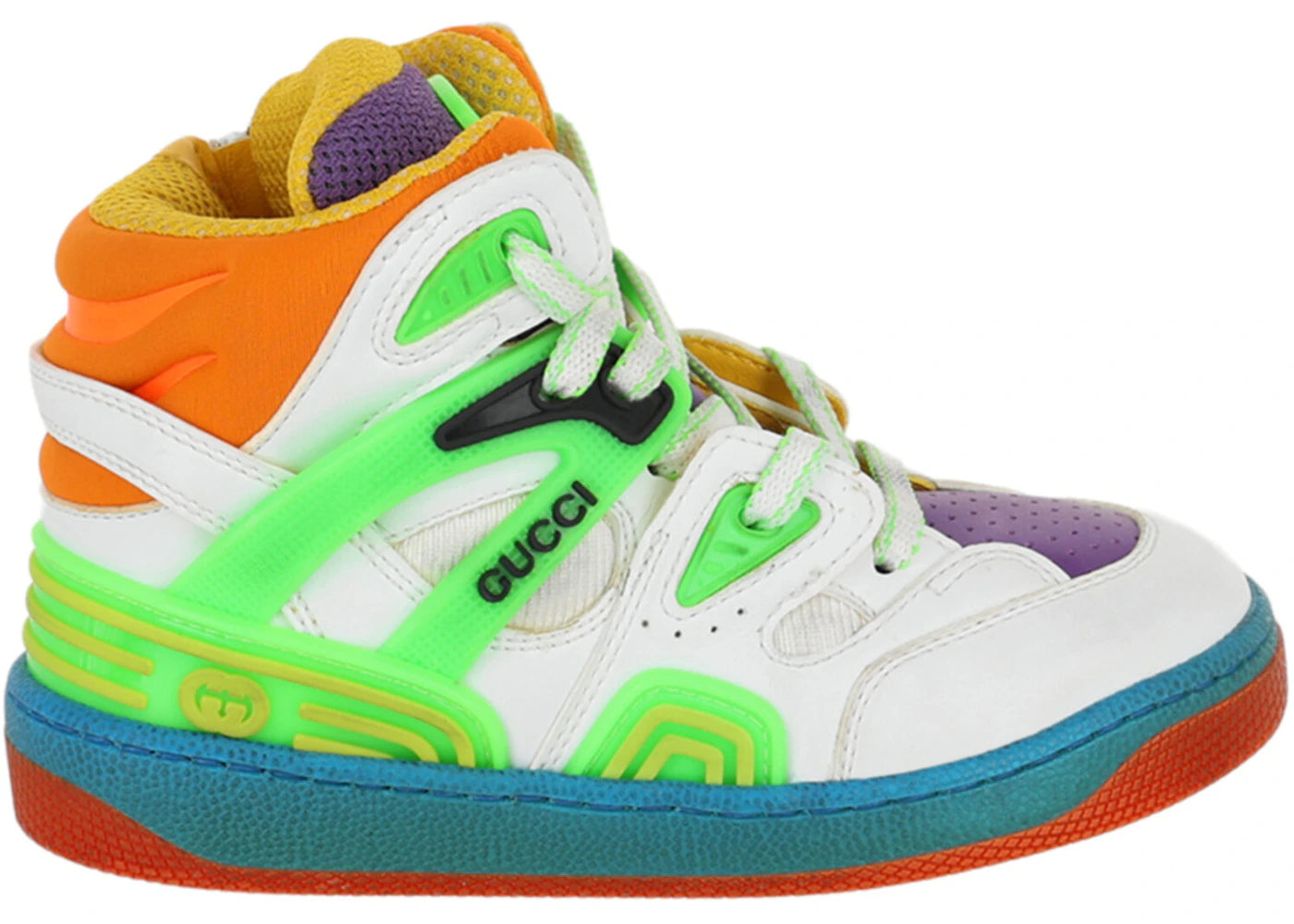 gucci colorblock high black multi (kids)
