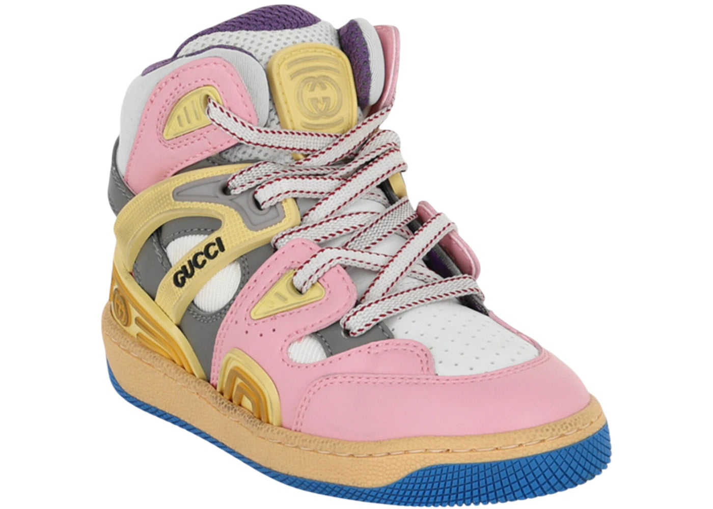 gucci colorblock high-top multi (kid's)