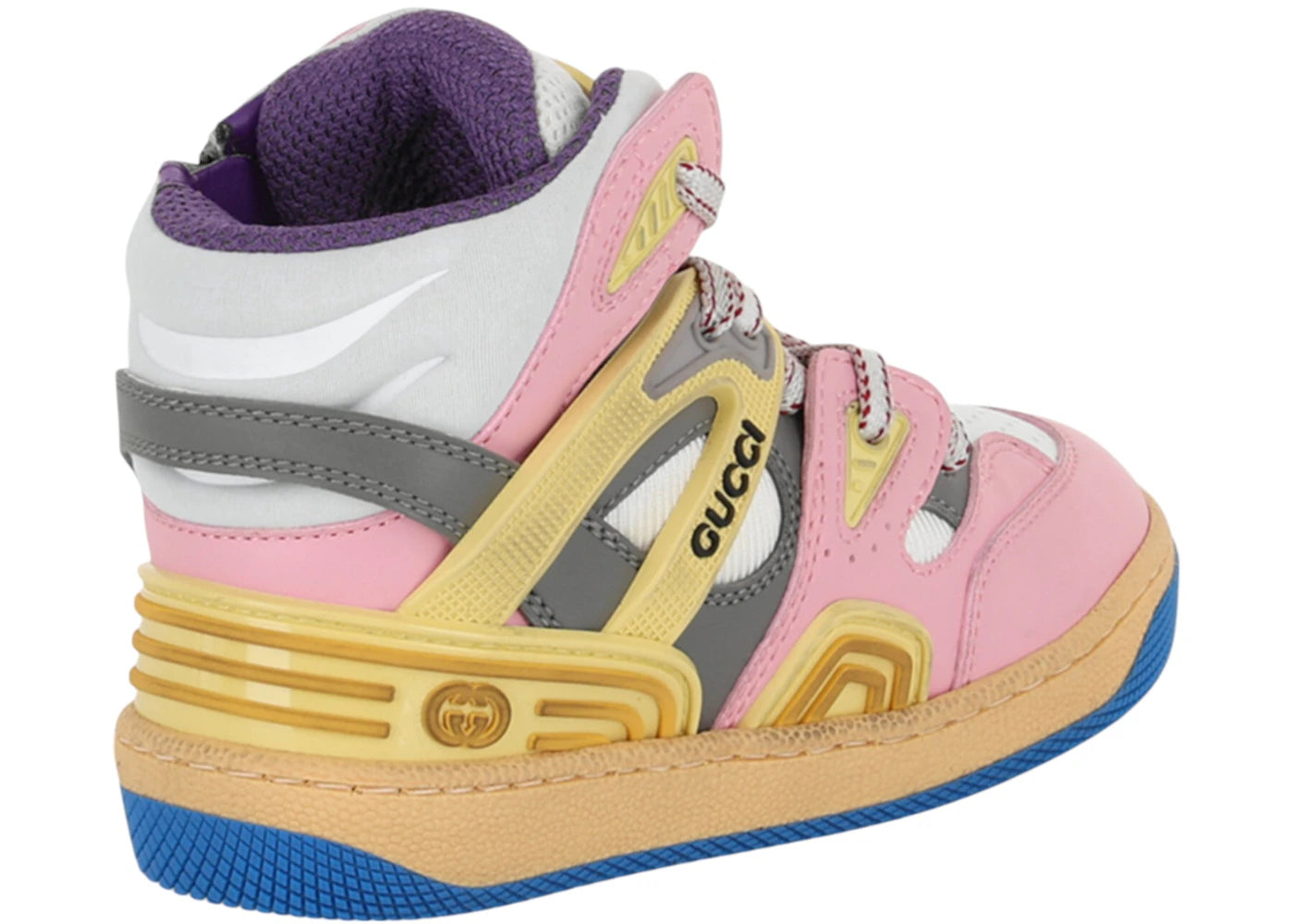 gucci colorblock high-top multi (kid's)