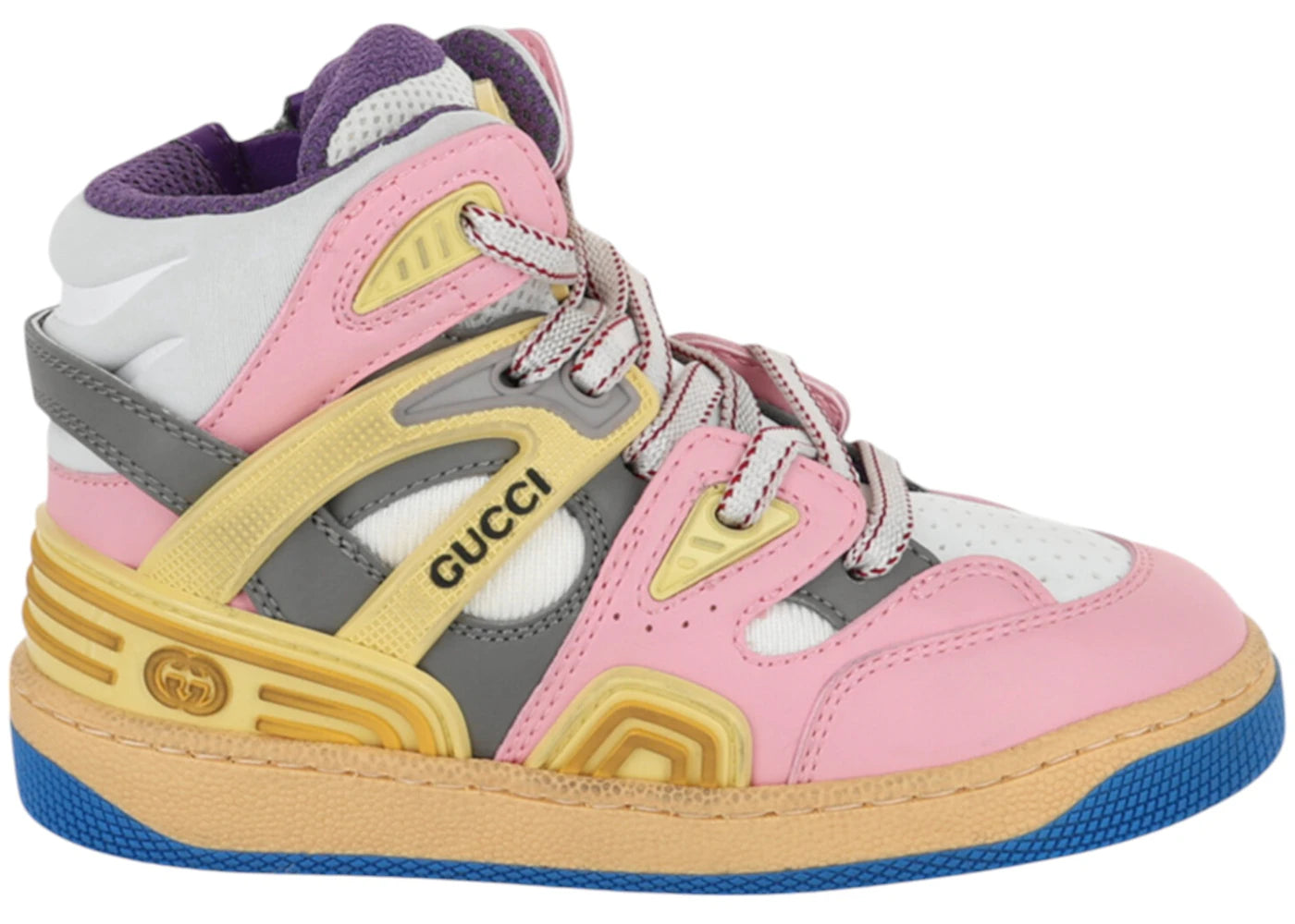 gucci colorblock high-top multi (kid's)