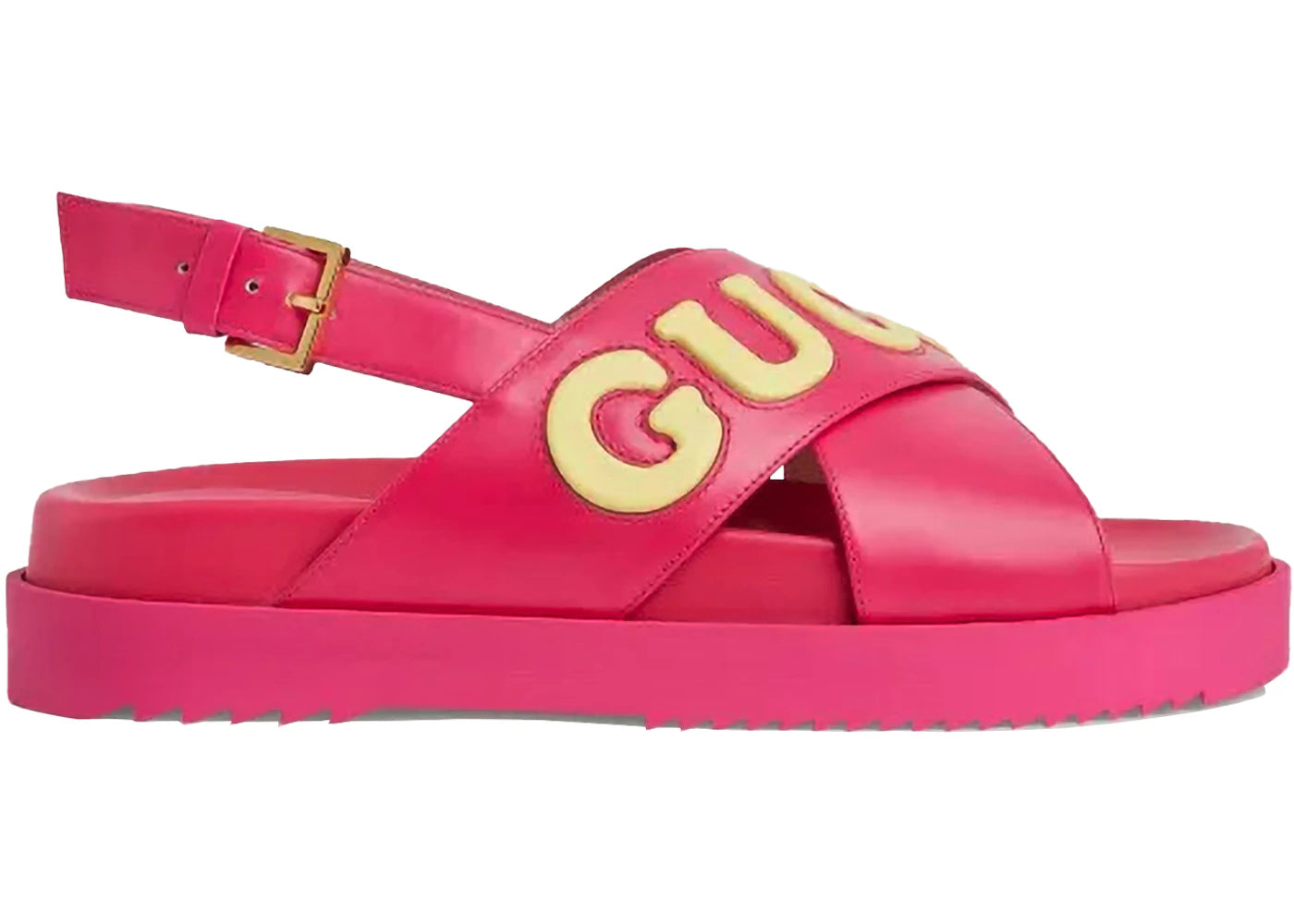 gucci damensandale pink (women's)