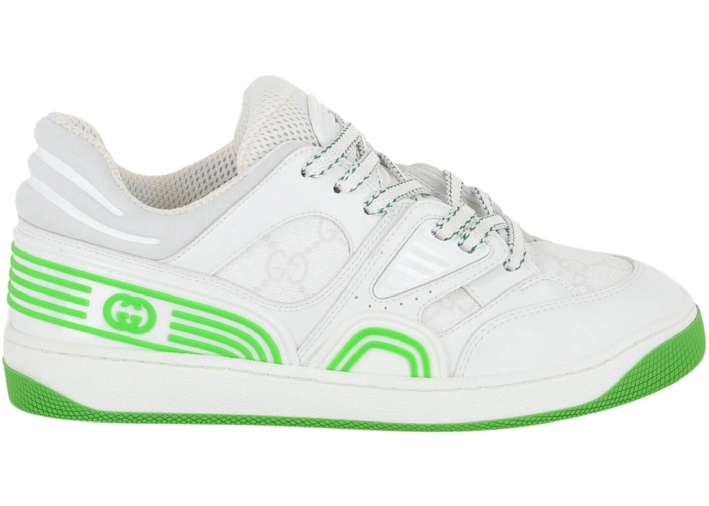 gucci demetra gg low white (women's)