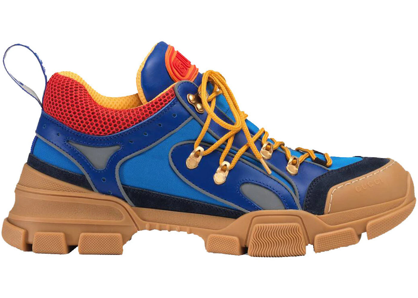 gucci flashtrek sega blue suede