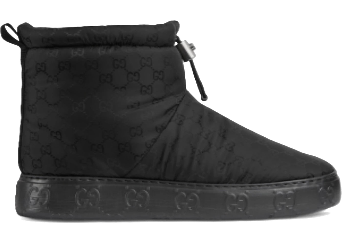 Gucci Gg Ankle Boots Black