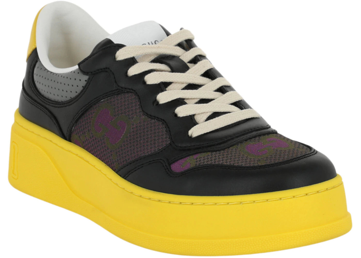 Gucci Gg Dali Low Black Yellow