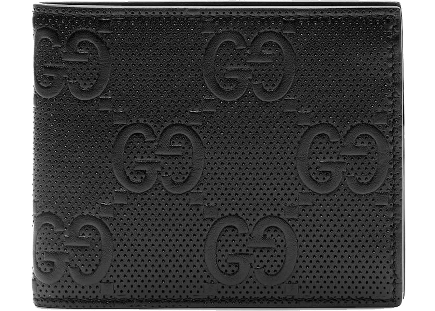 gucci gg embossed wallet black