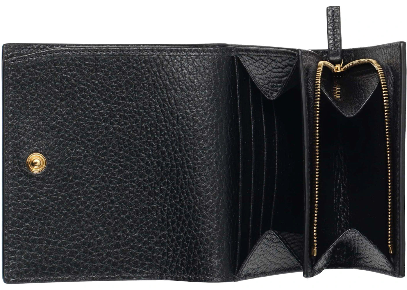 Gucci Gg Marmont Medium Wallet Beige/Ebony