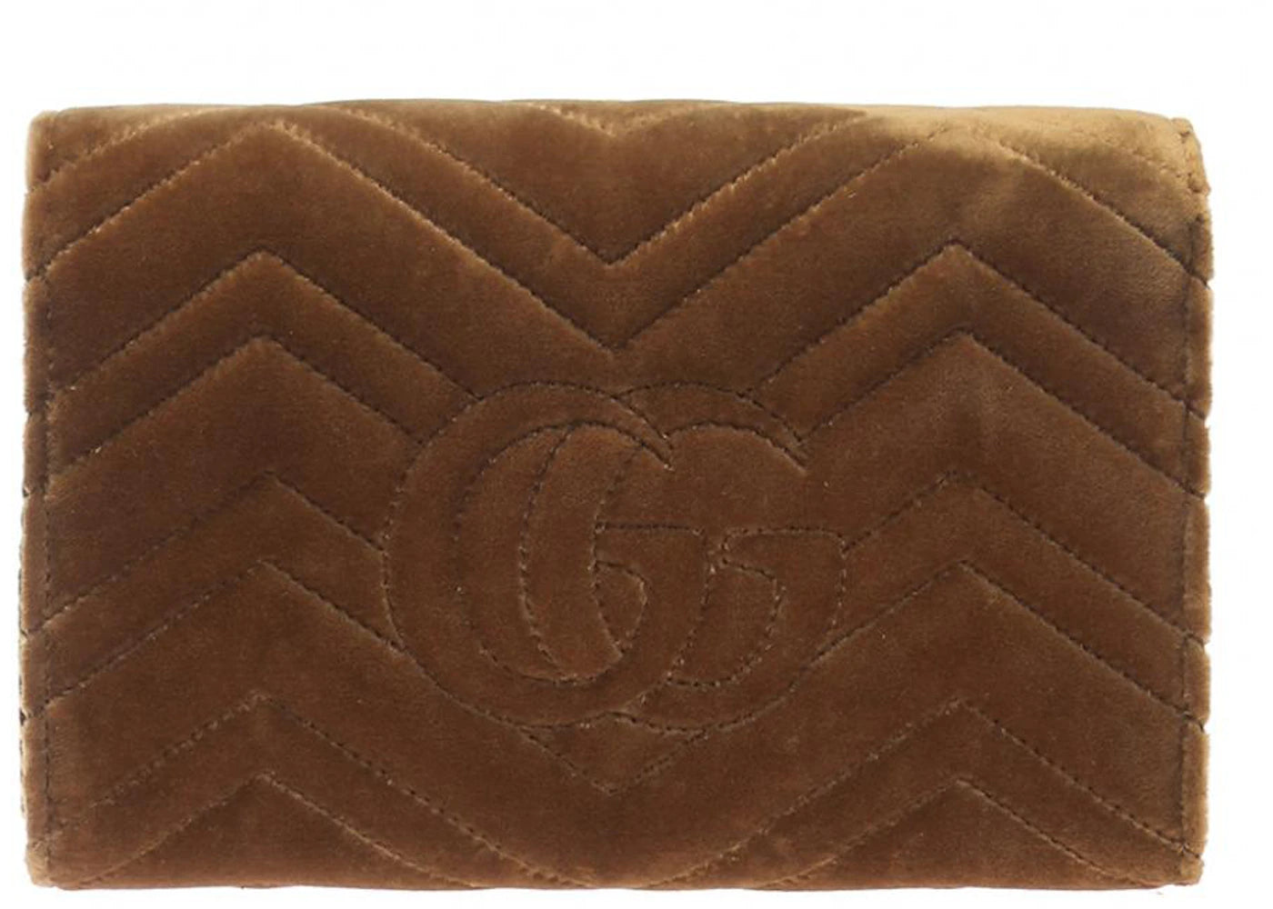 Gucci Gg Marmont Mini Bag Matelasse Velvet Taupe