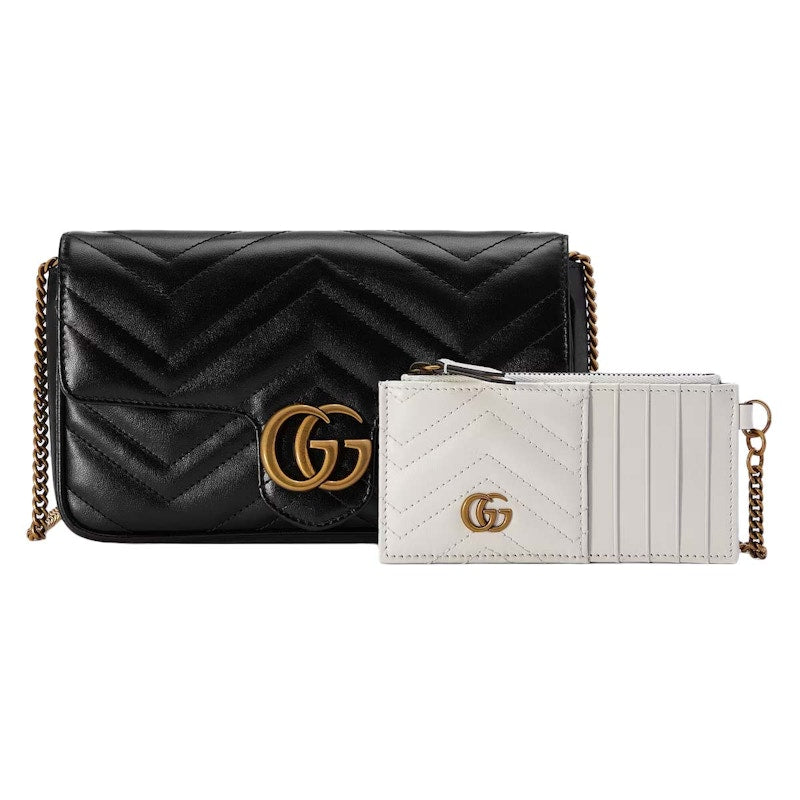 Gucci Gg Marmont Mini Shoulder Bag Black One Size