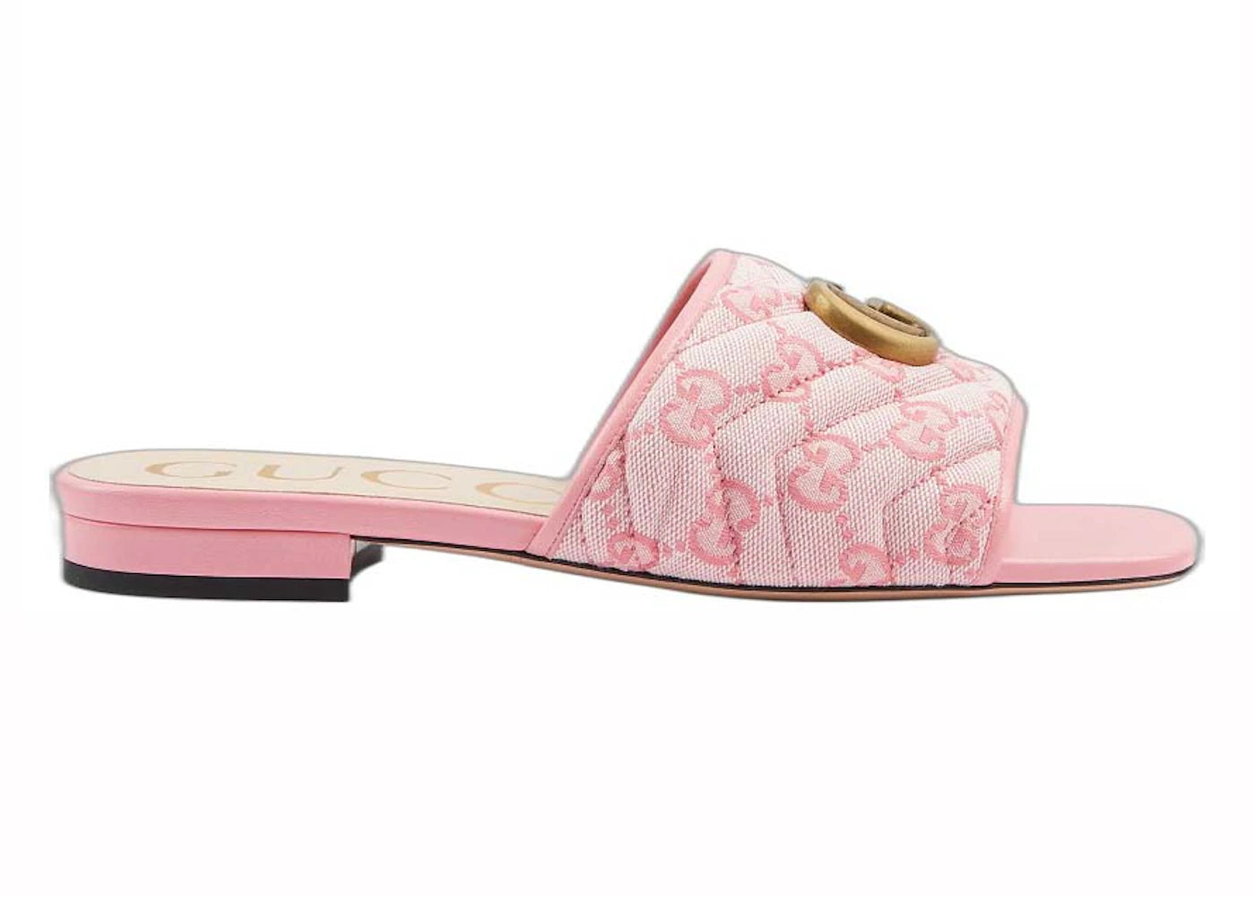 gucci gg slide pink (women's)