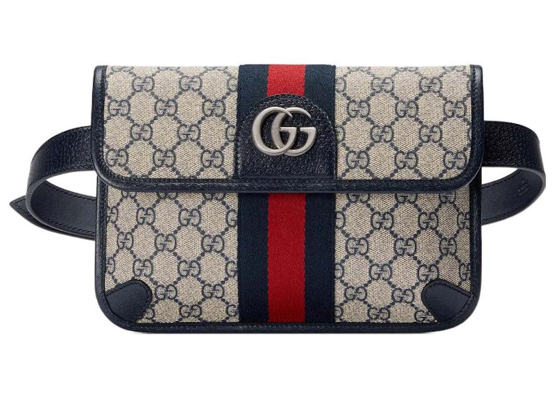 Gucci Gg Supreme Belt Bag Grey – Kicks Machine