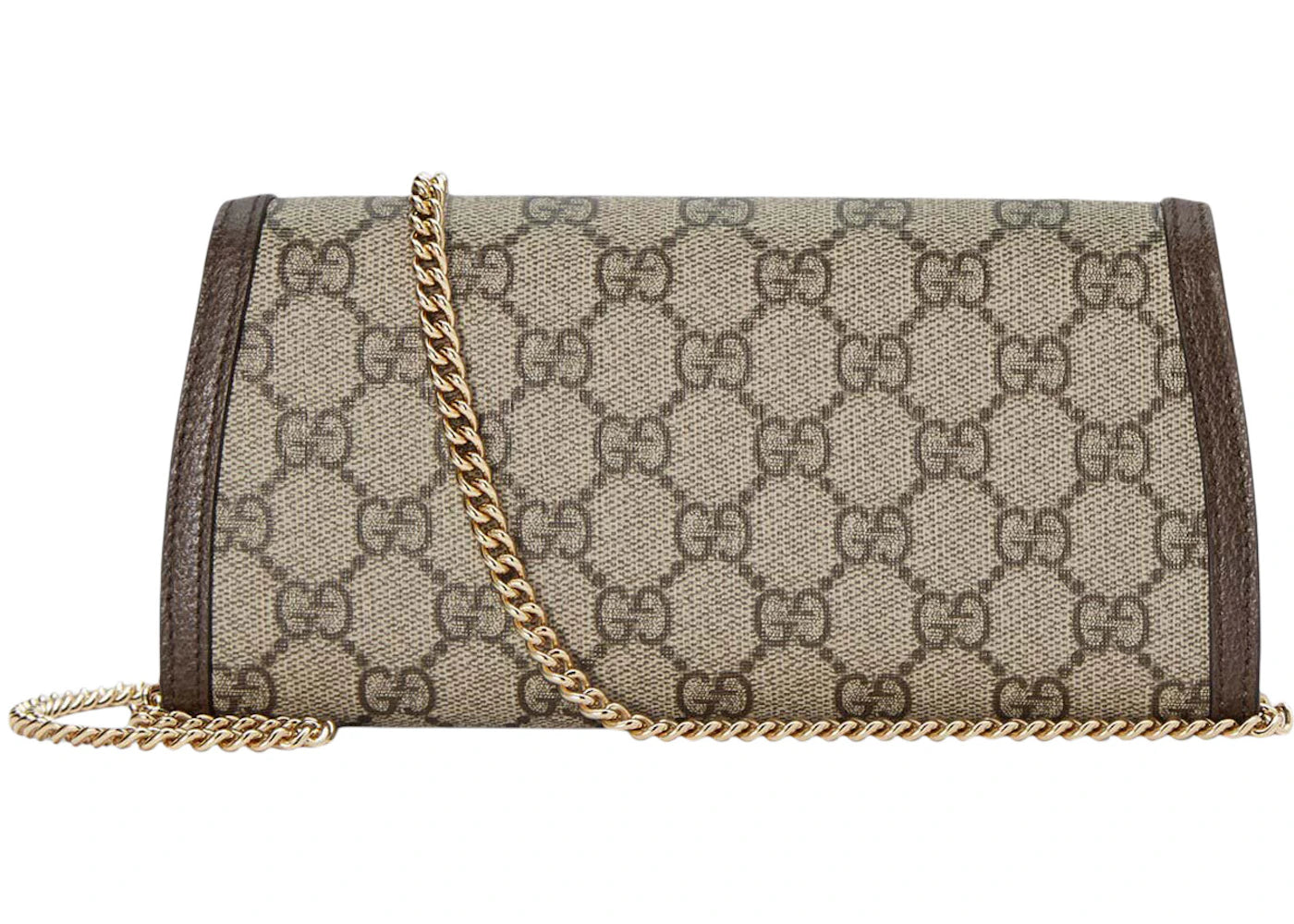 Gucci Blondie Continental Chain Wallet Beige/Ebony