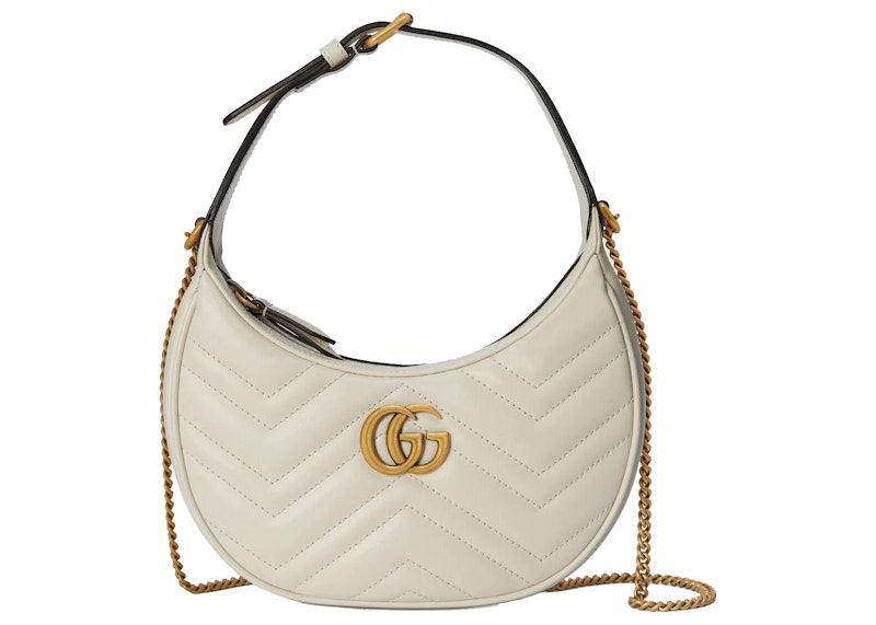 Gucci Gg Marmont Matelasse Mini Bag White One Size