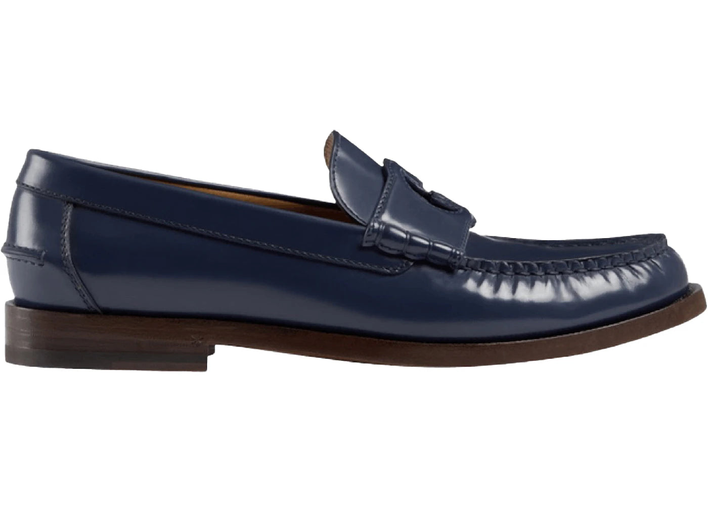 Gucci Interlocking G Loafers Blue