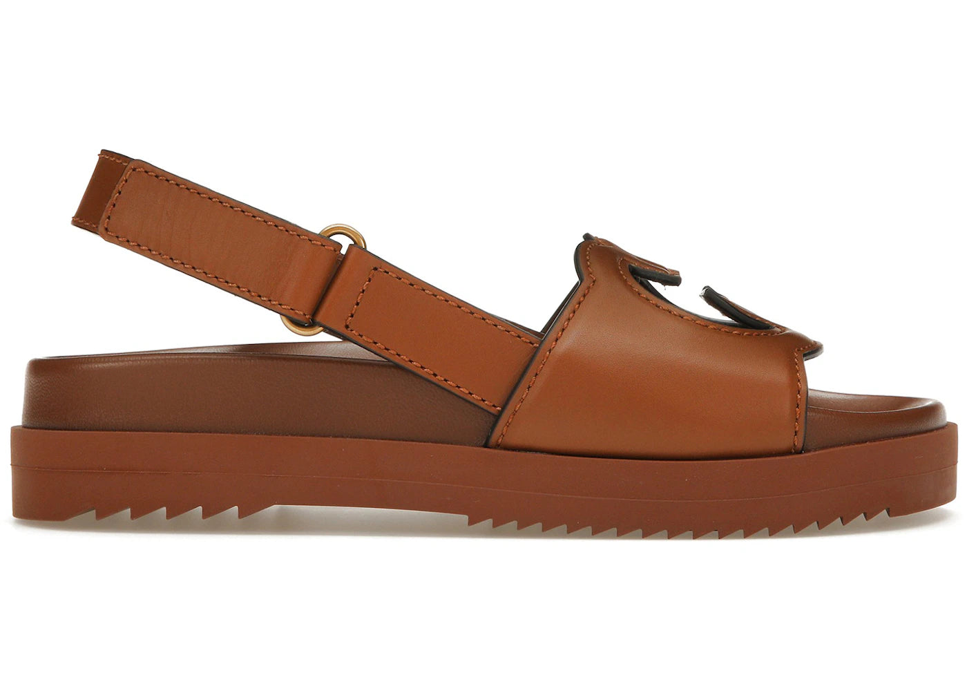 Gucci Interlocking G Sandals Cuir Leather