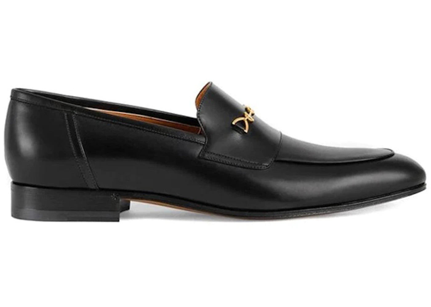 gucci interlocking jakarta loafer black