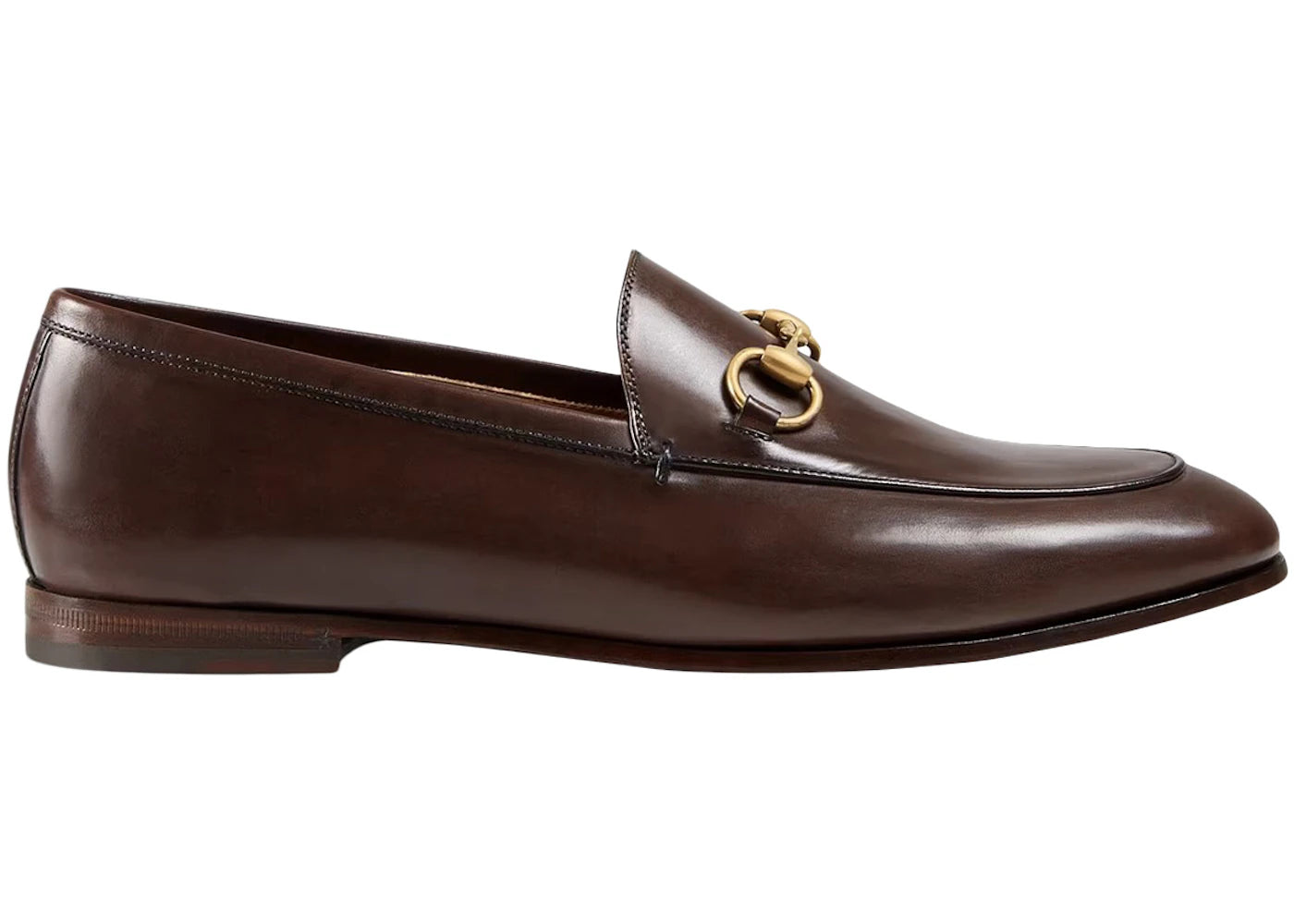 gucci jordaan loafer brown leather