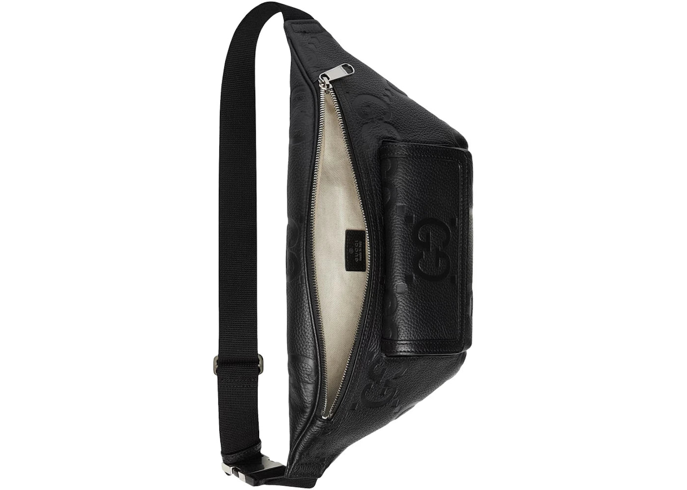 Gucci Jumbo Gg Belt Bag Black