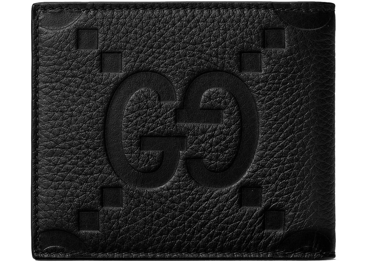 gucci jumbo gg wallet black